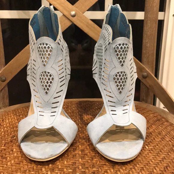 JustFab Faux-suede Heals - Picture 4 of 6